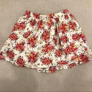 Girl’s Floral Skirt